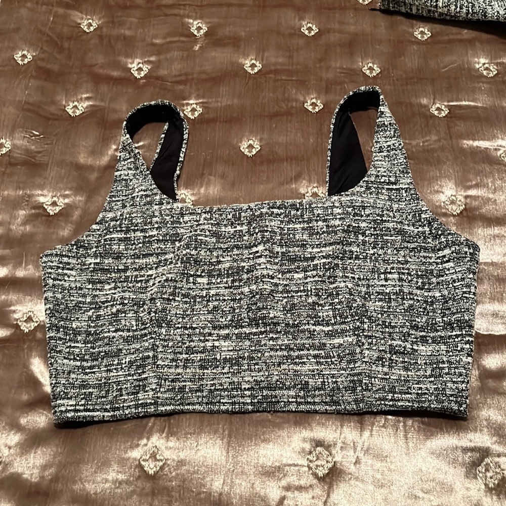 Aqua Metallic Top